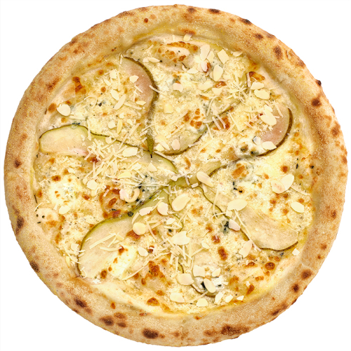 Піца Сирна з грушею