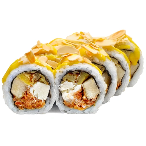 Рол груша-печений лосось