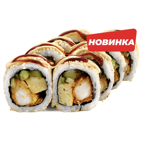 Каліфорнія з креветкою темпура